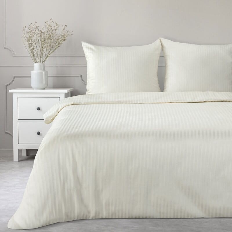 KOMPLET POŚCIELI - adamaszek satynowy - 160x200 NA ZAMEK