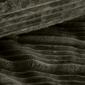 Puszysty Koc CINDY super soft 3D - 150x200 cm oliwka