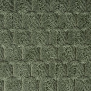 Puszysty Koc CINDY super soft 3D - 150x200 cm oliwka