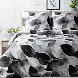 Pościel dwustronna- SPRING - komplet 220x200 bawełna satynowa na zamek