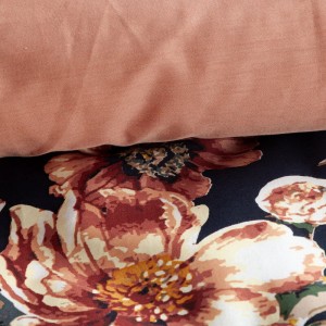 Pościel dwustronna- SPRING - komplet 220x200 bawełna satynowa na zamek