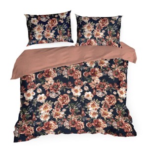 Pościel dwustronna- SPRING - komplet 220x200 bawełna satynowa na zamek