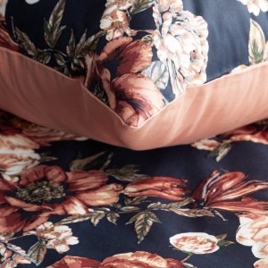 Pościel dwustronna- SPRING - komplet 220x200 bawełna satynowa na zamek