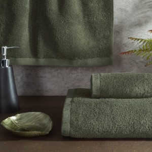 Komplet wyjątkowych ręczników - EVA MINGE - haft - w eleganckim pudełku 3 szt