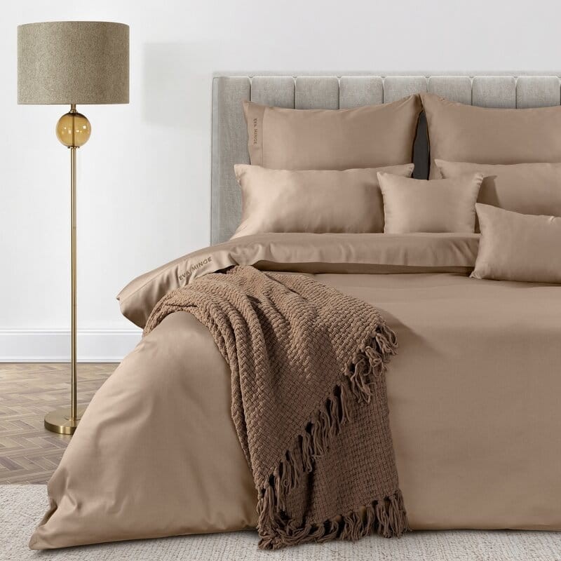 EVA MINGE - elegancki komplet pościeli PREMIUM - 160x200 cm 100% bawełna makosatyna