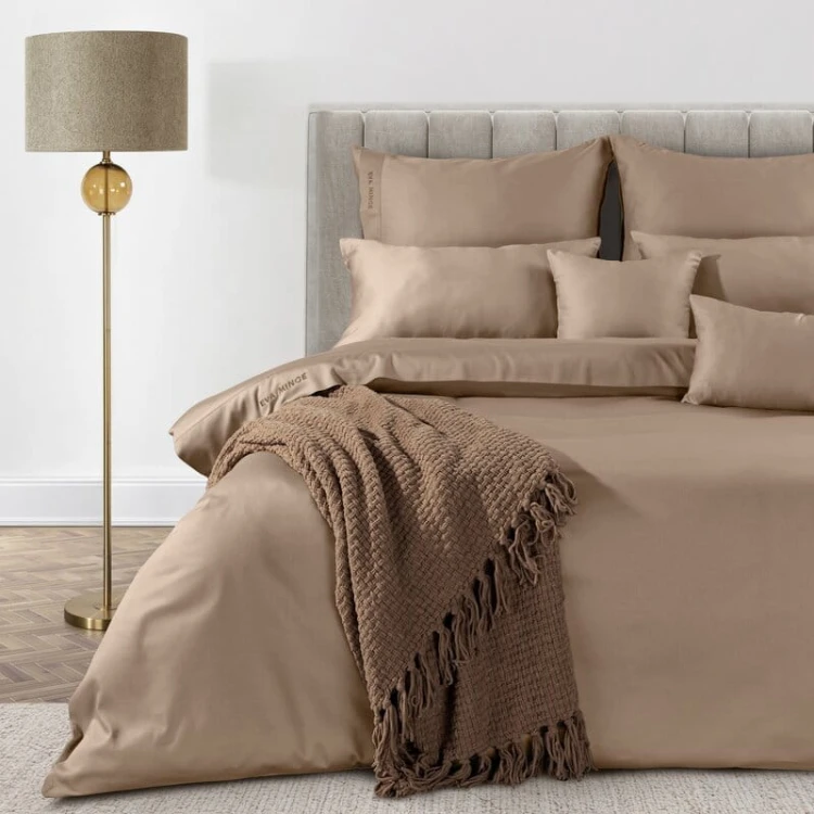 EVA MINGE - elegancki komplet pościeli PREMIUM - 160x200 cm 100% bawełna makosatyna