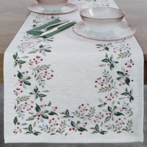 bożonarodzeniowy bieżnik gobelinowy - 40x100 cm