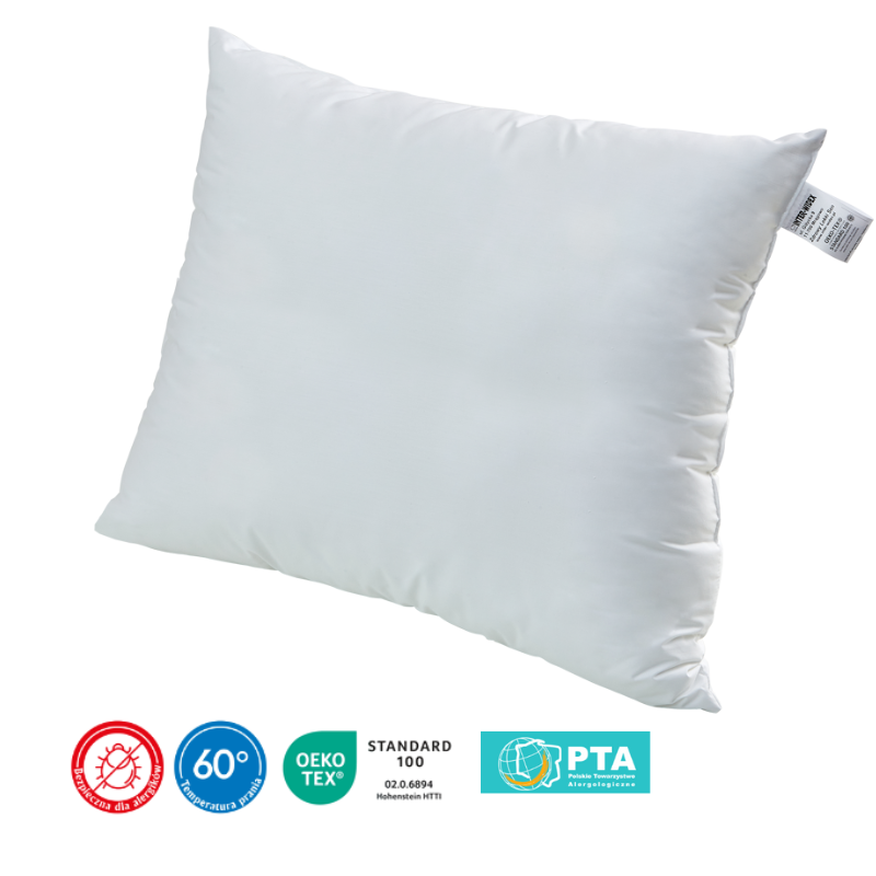 Poduszka - Antyalergiczna CLASSIC 70x80 Biała Miękka