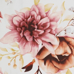 pościel dwustronna - LEA - komplet 160x200 - na zamek bez prasowania