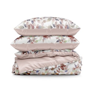 pościel dwustronna - LINDA - komplet 160x200 - na zamek bez prasowania