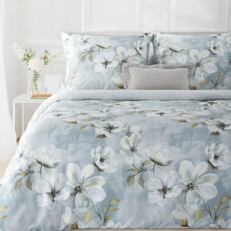 dwustronny komplet Pościeli - SPRING - 160x200 bawełna satynowa