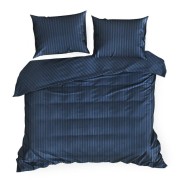 Pościel elegancka bawełniana HOTELOWA 160x200 cm splot satynowy na zamek