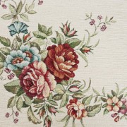 bieżnik gobelinowy - kwiaty - 40x100 cm