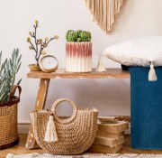 Ceramiczna osłonka na doniczkę prążkowana ∅ 15 cm – elegancka donica z otworem odpływowym