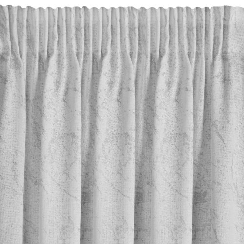 Zasłona gotowa 140 × 270 cm marmurek – elegancka zasłona dekoracyjna z taśmą