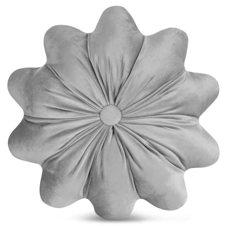 Poduszka dekoracyjna Kwiat ∅ 40 cm welwet