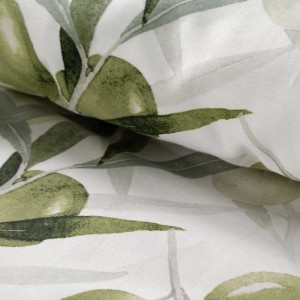 Pościel bawełniana OLIWKA 160x200 cm z wakacyjnym motywem greckim