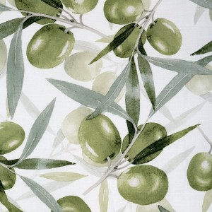 Pościel bawełniana OLIWKA 160x200 cm z wakacyjnym motywem greckim