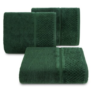 Ręcznik klasyczny bawełniany 70x140 zielony 550 gr/m2