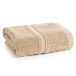 Ręcznik klasyczny bawełniany 70x140 beż 550 gr/m2   