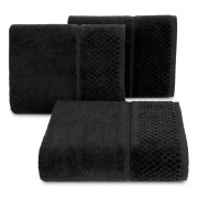 Ręcznik klasyczny bawełniany 50x90 czarny 550 gr/m2