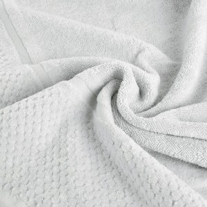 Ręcznik klasyczny bawełniany 70x140 srebrny 550 gr/m2