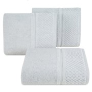 Ręcznik klasyczny bawełniany 70x140 srebrny 550 gr/m2