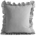 Poszewka bawełniana z falbanką 45 × 45 cm do pościeli  
