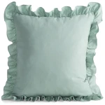 Poszewka bawełniana z falbanką 45 × 45 cm do pościeli  