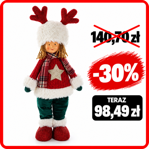 Świąteczna Lalka na Promocji -30%