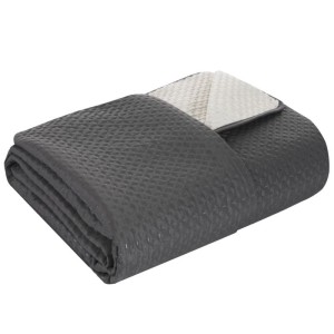 Narzuta BONI 220X240 EUROFIRANY dwustronna STAL i KREM