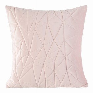 Poszewka Dekoracyjna LOSI velvet - 45x45 EUROFIRANY jasny róż