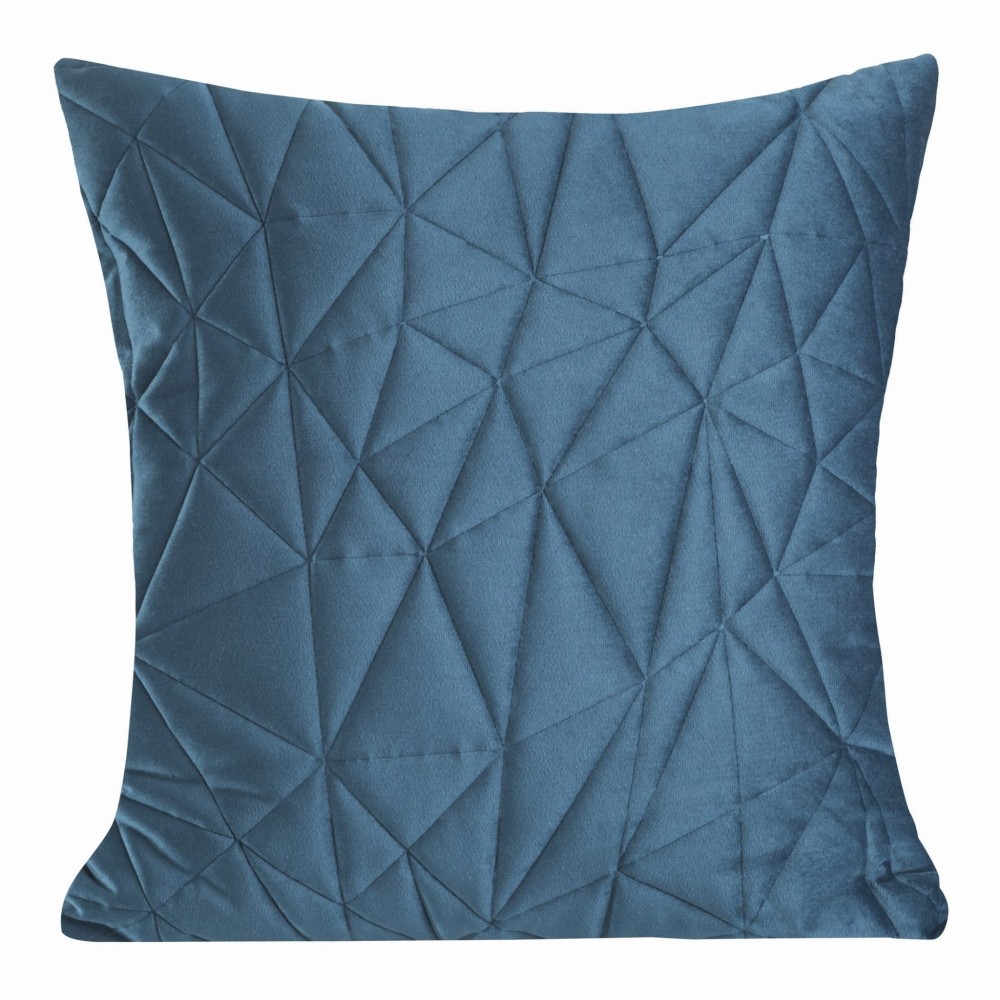 Poszewka Dekoracyjna LOSI velvet - 45x45 EUROFIRANY granatowa