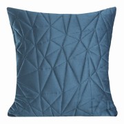 Poszewka Dekoracyjna LOSI velvet - 45x45 EUROFIRANY granatowa