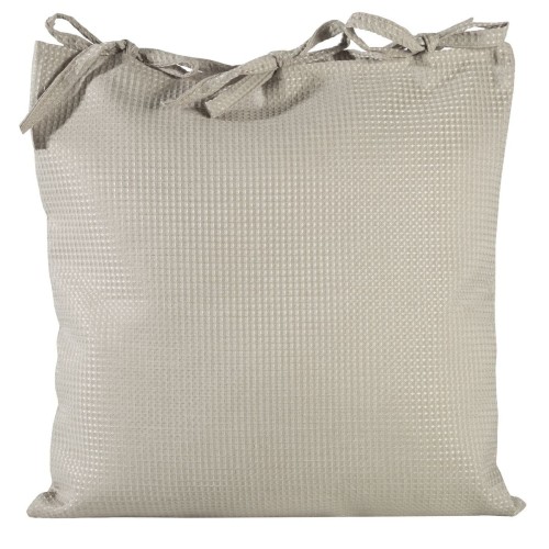 Poszewka Dekor w stylu rustykalnym - ALVA - 45X45 beż