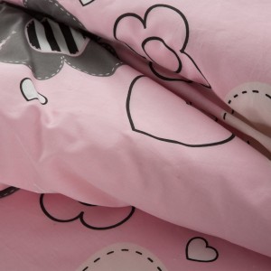 Komplet Pościeli Design91 - CAT&DOG - 140X200 bawełna na zamek