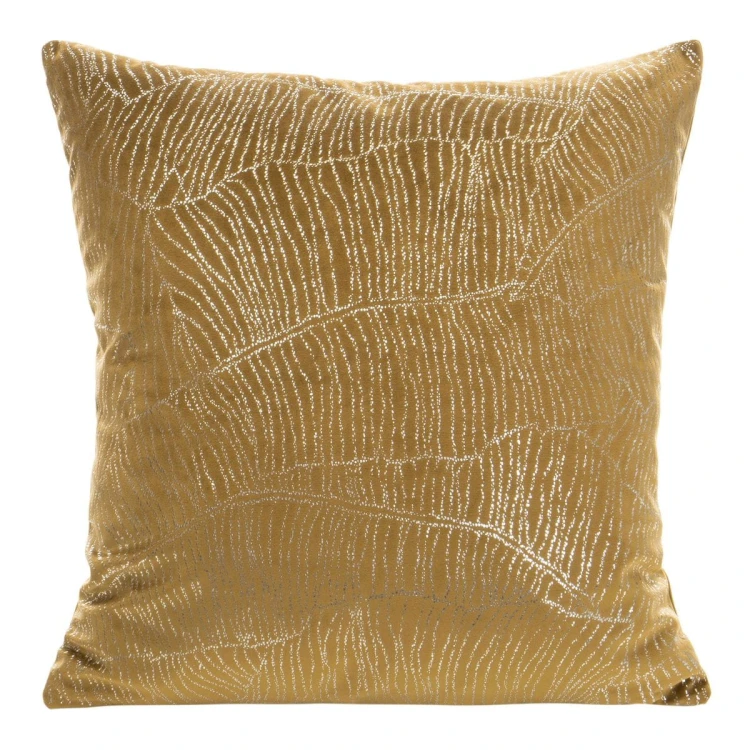 POSZEWKA DEKOR - BLINK VELVET - miodowa 45X45 EUROFIRANY z NADRUKIEM