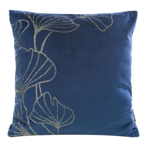 POSZEWKA DEKOR - BLINK VELVET - granatowa 45X45 EUROFIRANY z NADRUKIEM