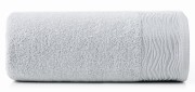 Ręcznik - dafne - 70x140 żakardowy z elegancką bordiurą srebrny