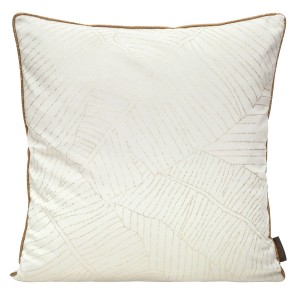 limited collection -POSZEWKA DEKOR - luna - VELVET 45X45 ZŁOTY nadruk