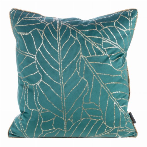 limited collection -POSZEWKA DEKOR - lili - VELVET 45X45 ZŁOTY nadruk