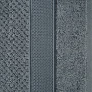 Ręcznik MILAN PREMIUM - z glamour bordiurą 70x140 SREBRNY 100% bawełna