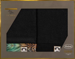 Komplet wyjątkowych ręczników - EVA MINGE - 50X90 - COLLIN - PREMIUM w eleganckim opakowaniu