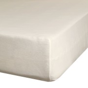 Prześcieradło beż 180X200 EUROFIRANY Jersey z gumką