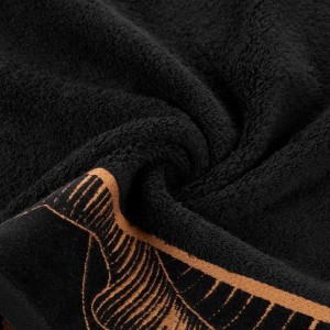 limited collection - ręcznik peonia - 50x90 - z welwetową bordiurą