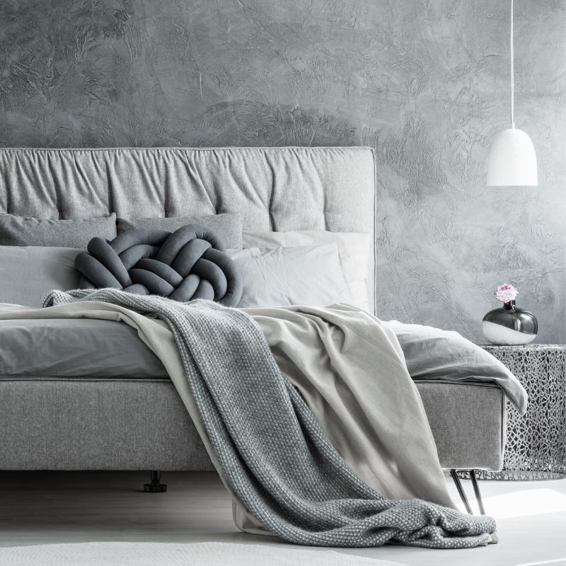 Aranżacja sypialni w stylu loft